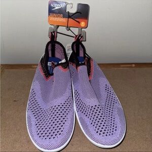 Speedo Junior Girls' Surf Strider Water Shoes - Size Medium (2-3) - Purple - NWT